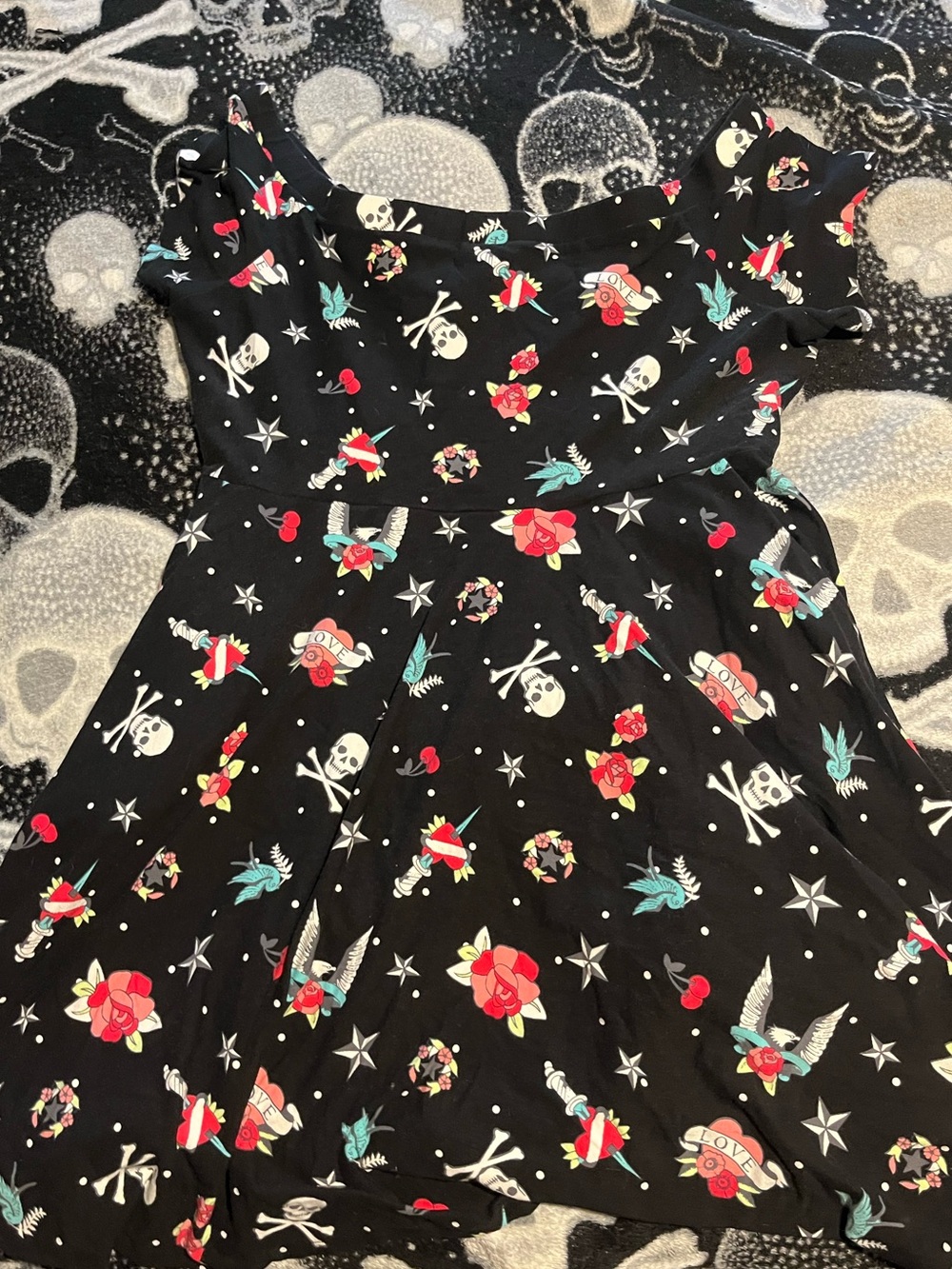 2XL GOTHABILLY BETSEY JOHNSON X TORRID DRESS